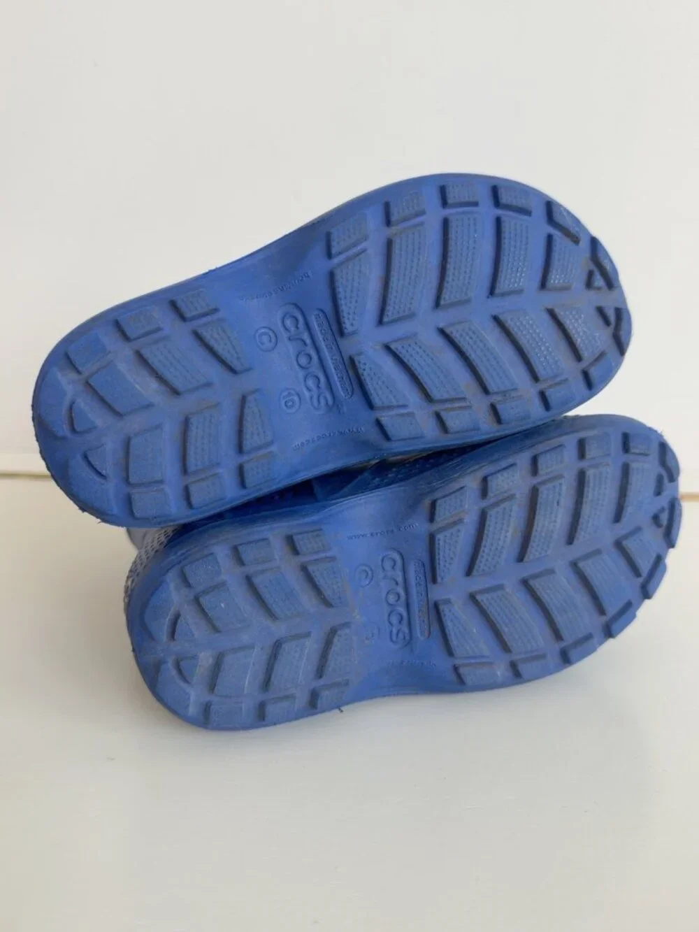 CROCS Handle It Rain Boots Bright Blue Kids C10